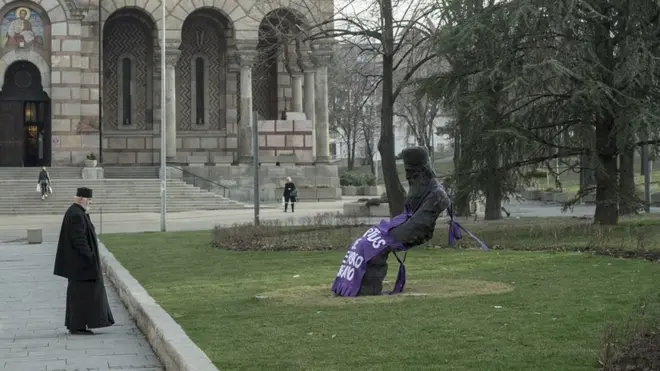 Prizor koji sveštenici ne viđaju svakog dana.