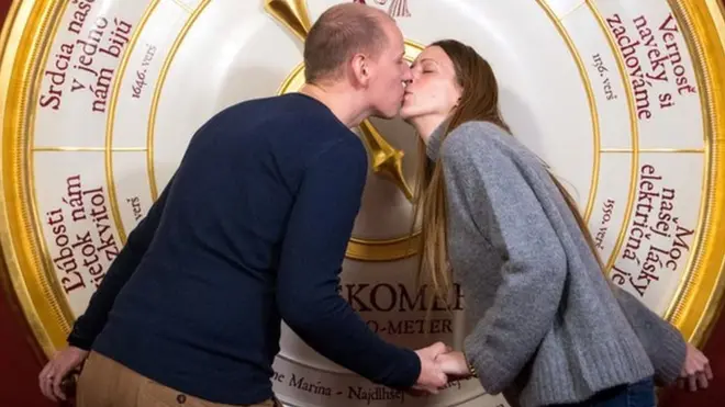 博物館裏的「愛情儀表盤」。