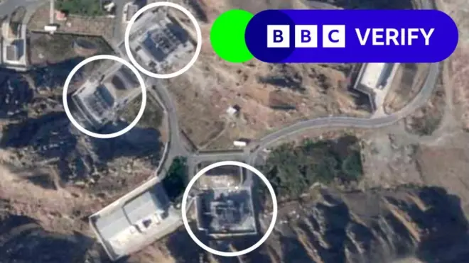 satellite images reveal about Israel's strikes on Iran