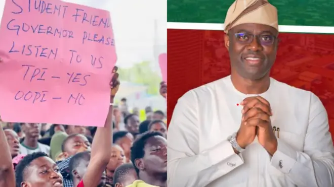 Aworan Seyi Makinde atawọn akẹkọọ