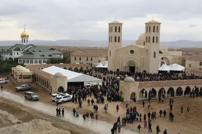 كنيسة معمودية المسيح قرب موقع المغطس في الأردن