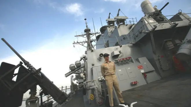 امریکی جہاز