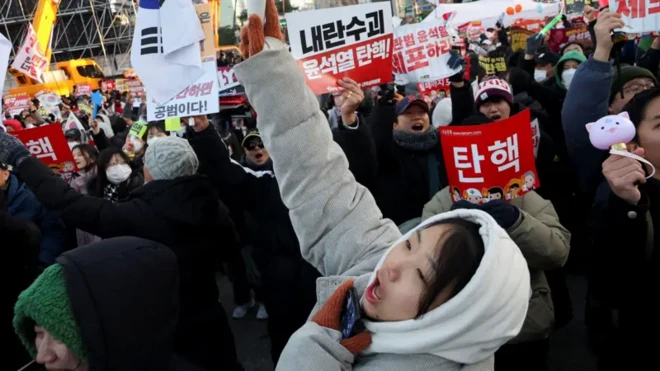 протести в Південній Кореї
