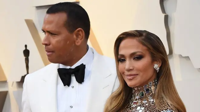 Jennifer Lopez na Alex Rodriguez