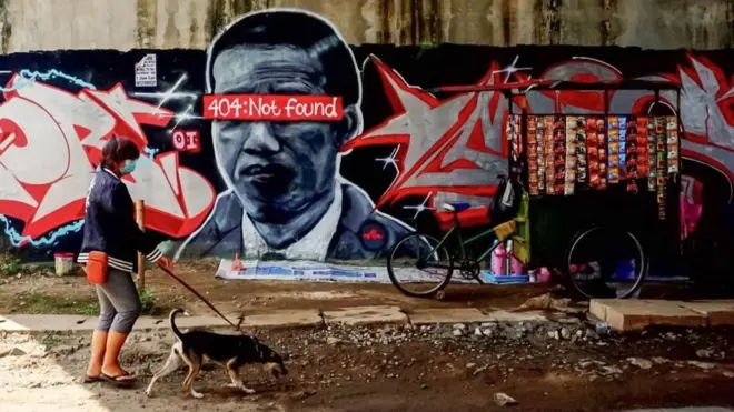 mural jokowi