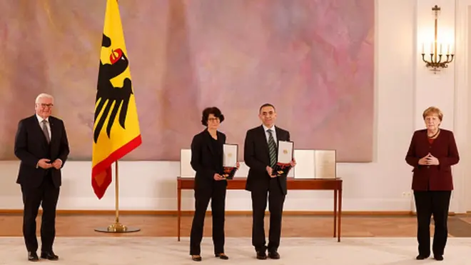 Özlem Türeci ve Uğur Şahin