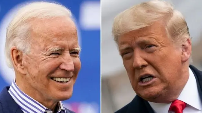 Biden iyo Trump