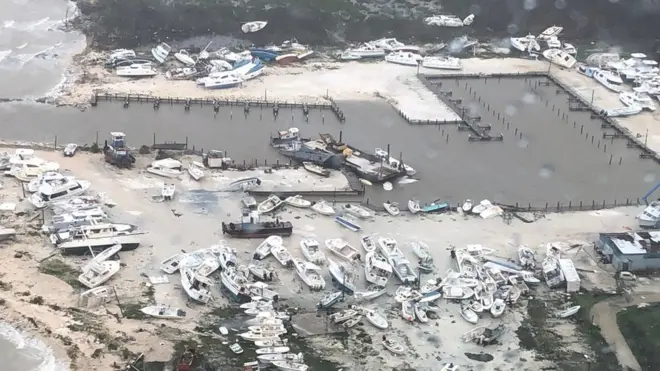 Imagen aéreabwinners 9Bahamas inundada