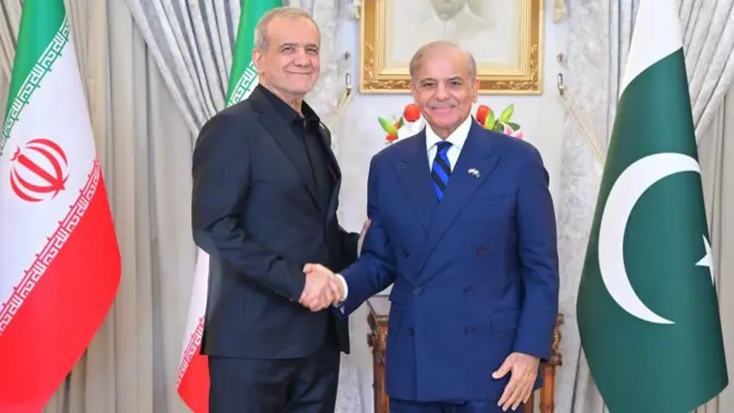 شہباز شریف، مسعود پزشکیان
