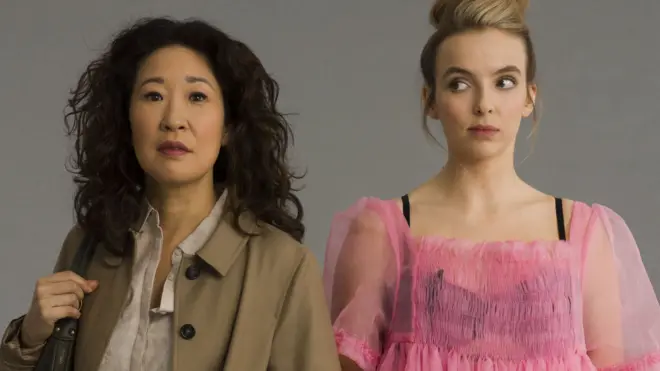 Sandra Oh and Jodie Comer