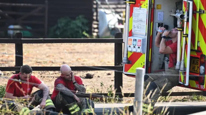 İngiltere itfaiye servisi