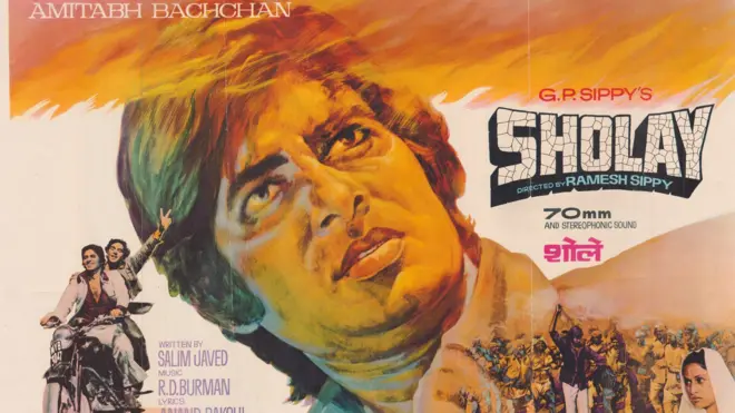 Sholay poster