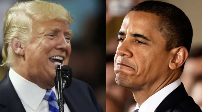 트럼프와 오바마