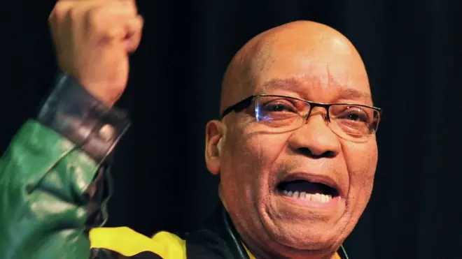 President Zuma say im no gree with di decision of im party di ANC to fire am.