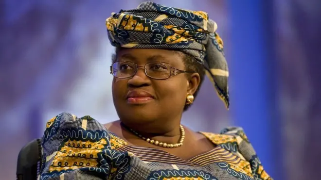 From all indication 104 countries including the EU and AU dey backing Ngozi Okonjo-Iweala