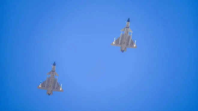 중국은 최근 몇 달간 타이완 남부와 프라타스제도 사이의 해상에서 정기적으로 비행해왔다