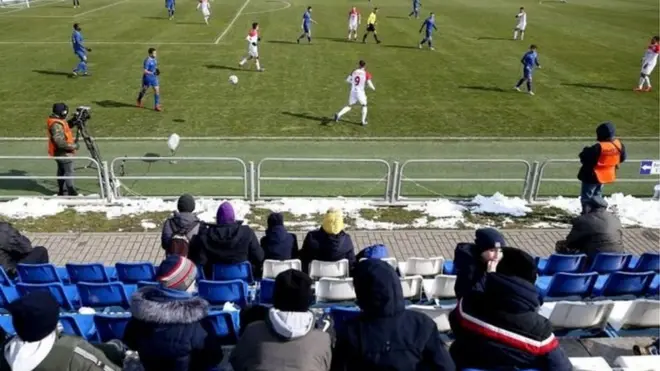 Belarusda futbol çempionatları hələ də davam edir