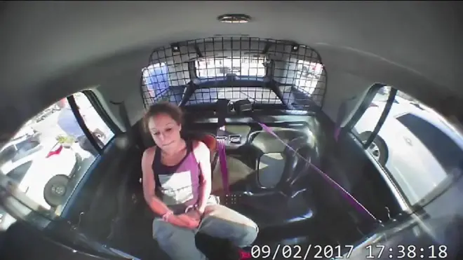 Як жінка у США тікала від поліції на поліцейському авто