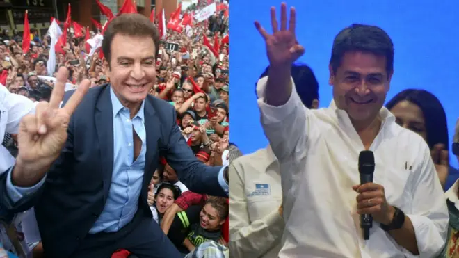 Uno de los dos será el próximo presidente de Honduras. (Fotos: Reuters y AFP)