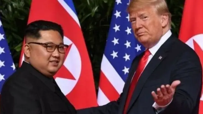 ट्रंप और किम जोंग उन