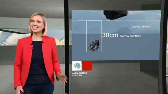 英マンチェスター大学の研究チームは近く、南極大陸に落ちた隕石の探査を始める。