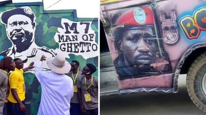 Museveni ubu nawe ari kwitwa 'umugabo wa ghetto', Bobi Wine asanzwe azwi nka 'perezida wa ghetto'