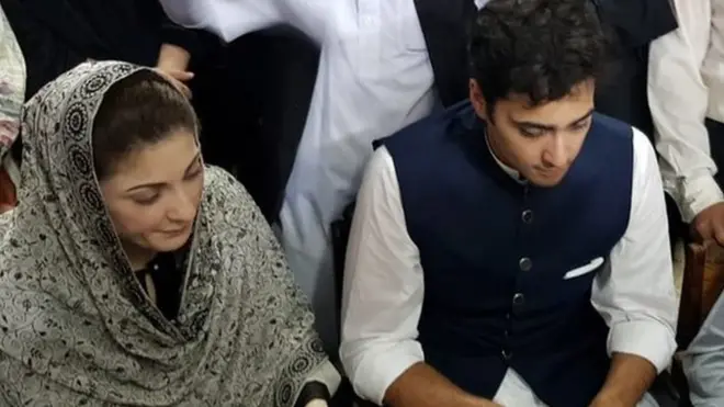 مریم نواز، حمزہ شہباز، جنید صفدر