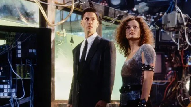 Кіану Рівз та Діна Меєр