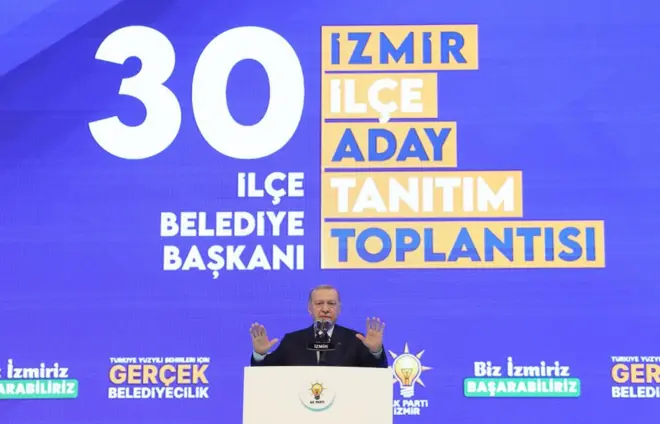Cumhurbaşkanı Erdoğan, İzmir’in ilçe belediyeleri için adaylarını açıkladı