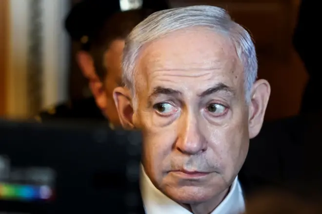 رئيس الوزراء الإسرائيلي بنيامين نتنياهو