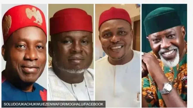 Mẹrin ninu awon oludije sipo gomina ipinle Anambra