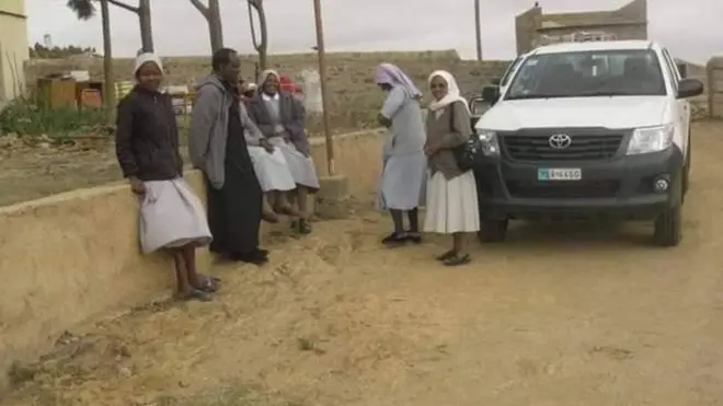 ደናግል ቅድስቲ ሃና ኣብ ኣፍደገ