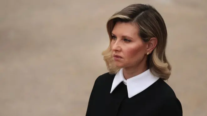 Olena Zelenska uses her social media profile to highlight what is going on in Ukraine