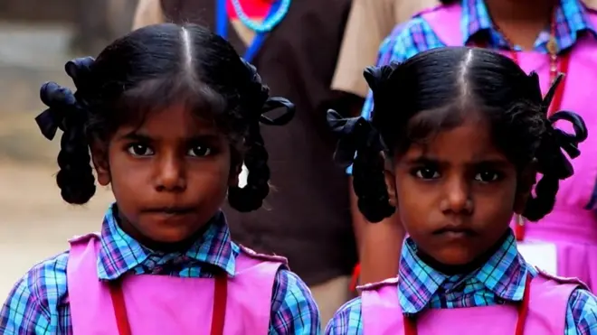 Twin girls
