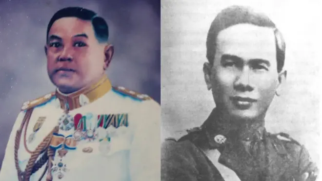 พลเอก พระยาพหลพลพยุหเสนา และจอมพล ป.พิบูลสงคราม