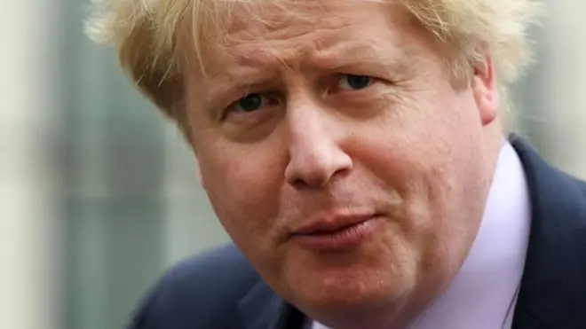 Boris Johnson, xoghayaha arrimaha dibedda ee UK