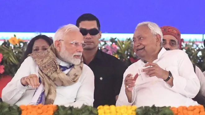 नीतीश कुमार और नरेंद्र मोदी