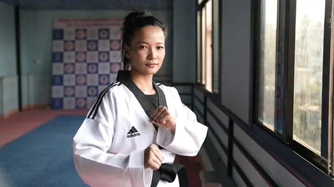 तेक्वान्दो खेलाडी तथा रेफ्री काजल श्रेष्ठ