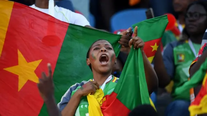 Cameroon football fans