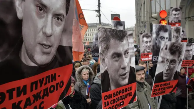 Акция памяти Немцова