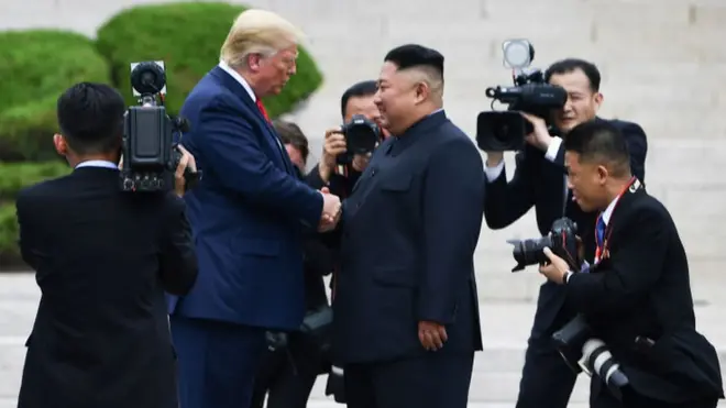 ټرمپ او کېم جونګ اون
