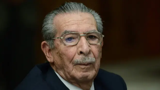 Ríos Montt tomó el poder en Guatemala tras un golpe de Estado que encabezó en marzo de 1982.