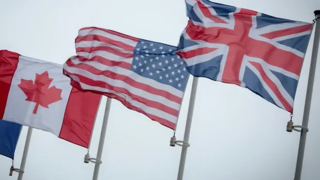 Alaabaa UK, US fi Kanaadaa