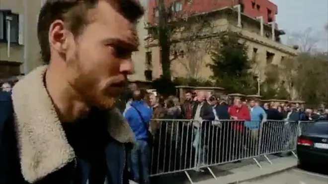 Черга на голосування у Празі