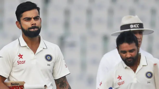 انڈیا نے 103 رنز کا مطلوبہ ہدف دو وکٹوں کے نقصان پر حاصل کر لیا۔