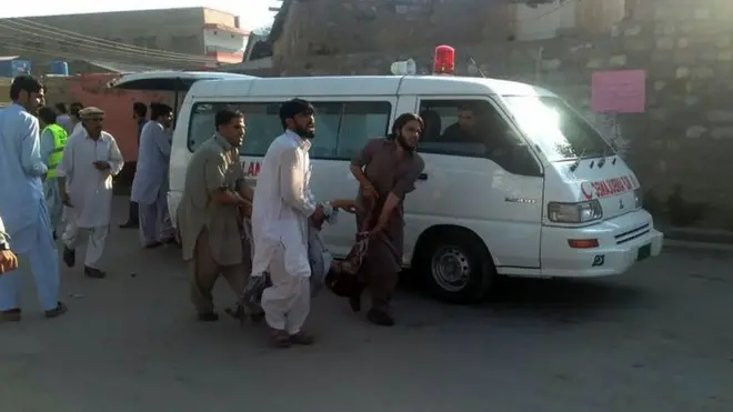 पाराचिनार में धमाके