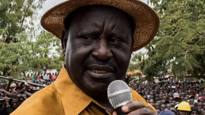 Kizigenza w'imigambwe itavuga rumwe n'ubutegetsi Raila Odinga