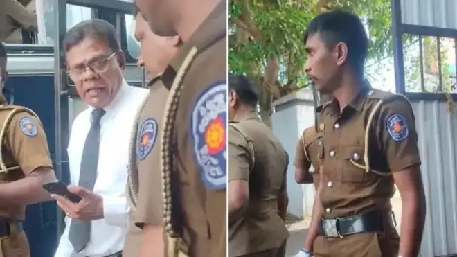 ගුණරත්න වන්නිනායක සහ පොලිස් කොස්තාපල්වරයා