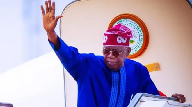 Aworan Aarẹ Bola Tinubu