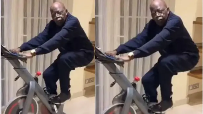 Asiwaju Bola Tinubu n wa kẹkẹ